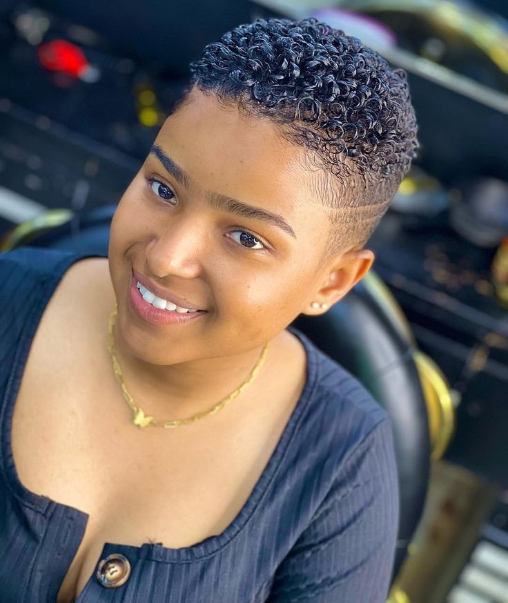 Finished natural short cut