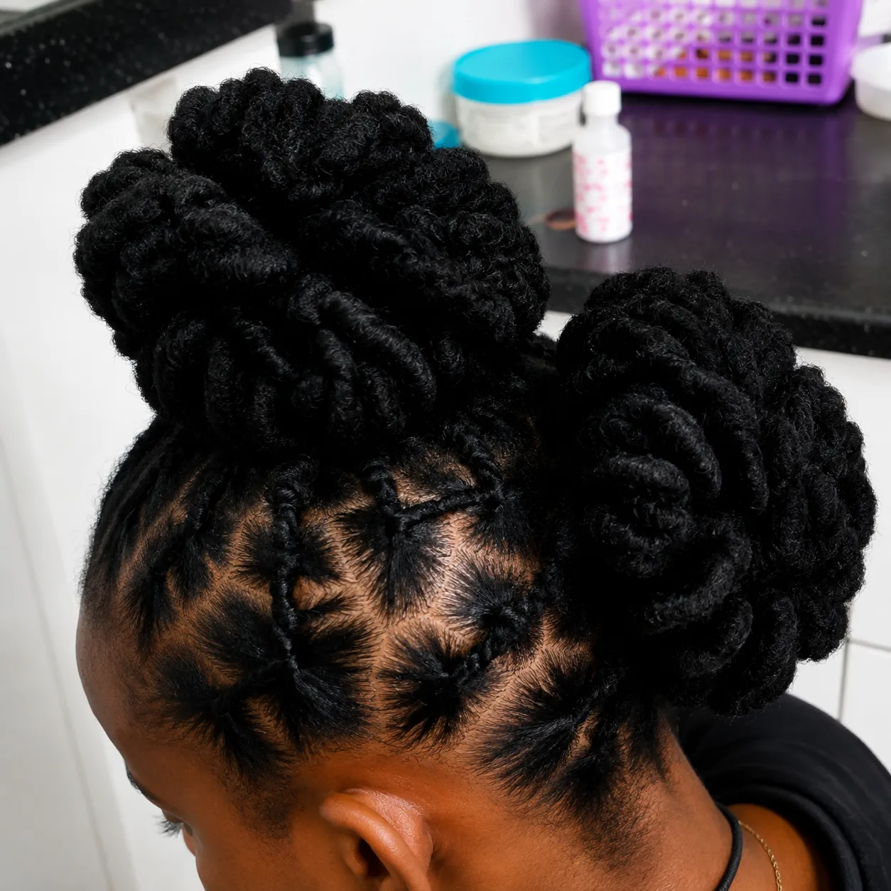 Loc Updo
